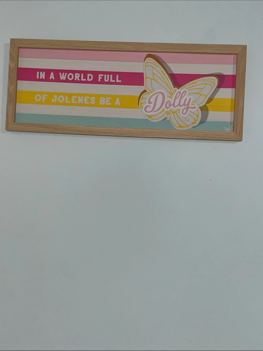 Dolly Parton limited edition wall sign